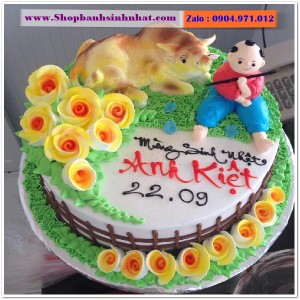 Bánh Sinh Nhật Con Trâu - LS11